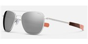 Compre ou amplie a imagem do modelo Randolph Aviator-SatinSilverSilverMirror.